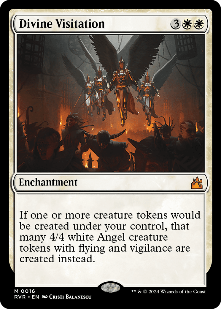 Divine Visitation [Ravnica Remastered] Foil