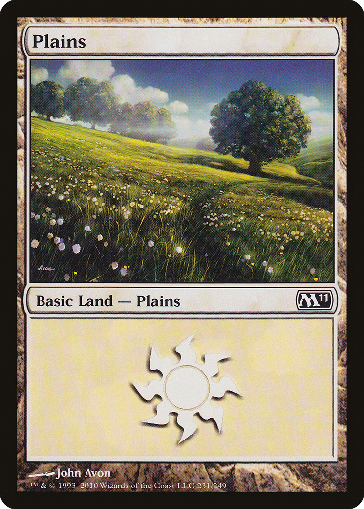 Plains (231) [Magic 2011] Foil