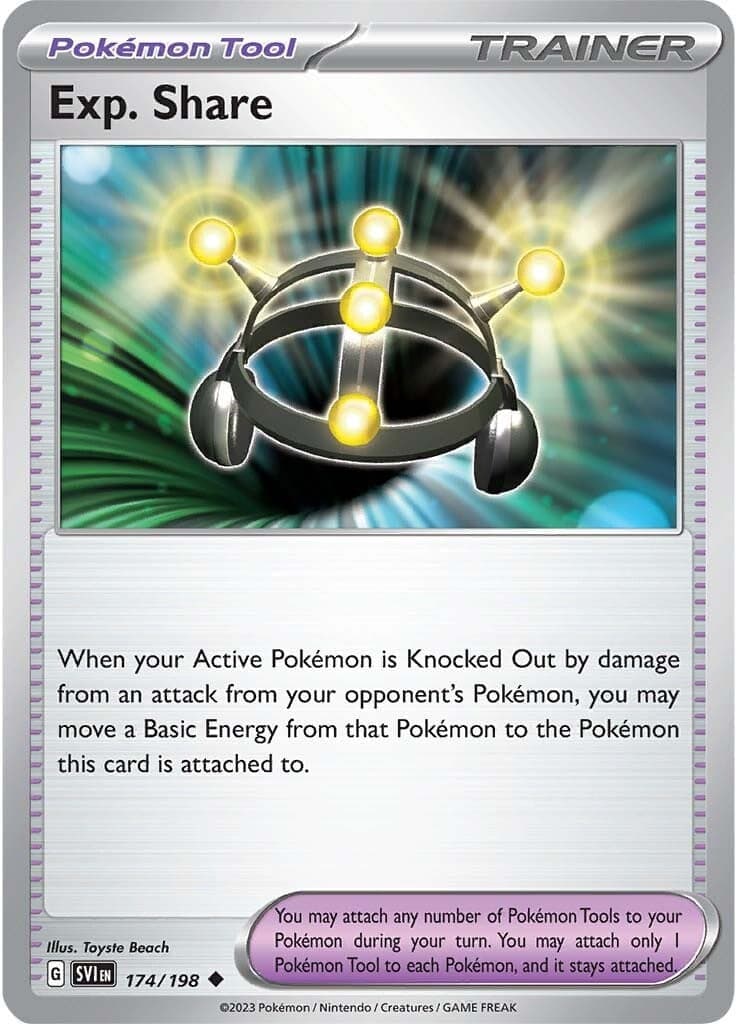 Exp. Share 174- SV01 Scarlet & Violet Base Set Reverse Holofoil