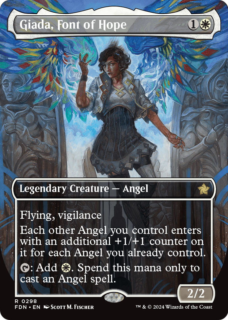 Giada, Font of Hope (FDN-298) - Foundations (Borderless) Foil