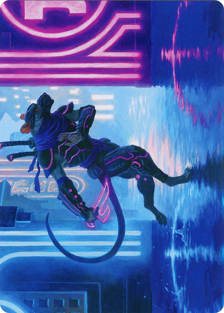 Nezumi Informant // Nezumi Informant (AMOM-027) - March of the Machine Art Series (Borderless) Foil