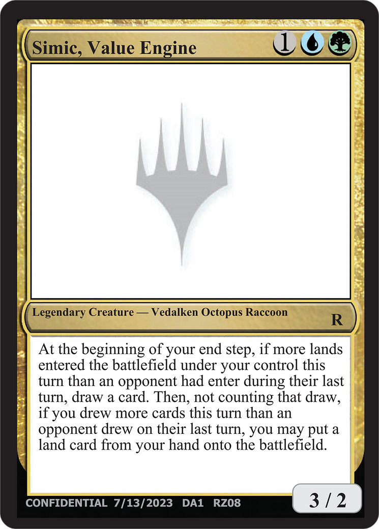 Simic, Value Engine (DA1-RZ08D) - Unknown Event