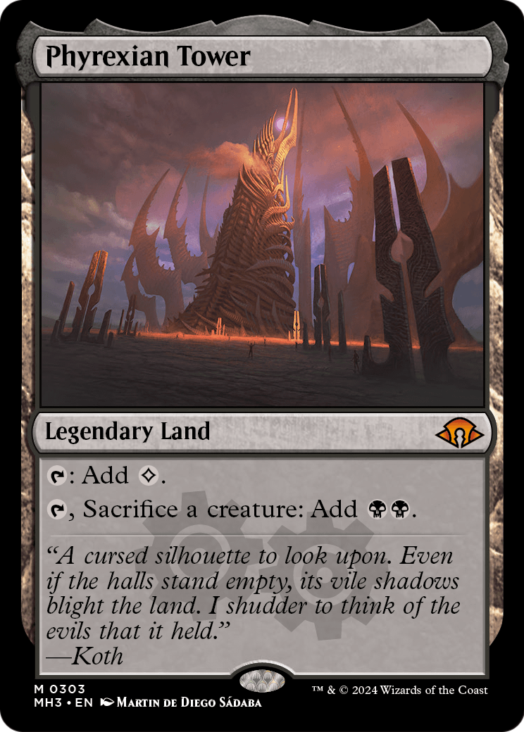 Phyrexian Tower [Modern Horizons 3] Foil