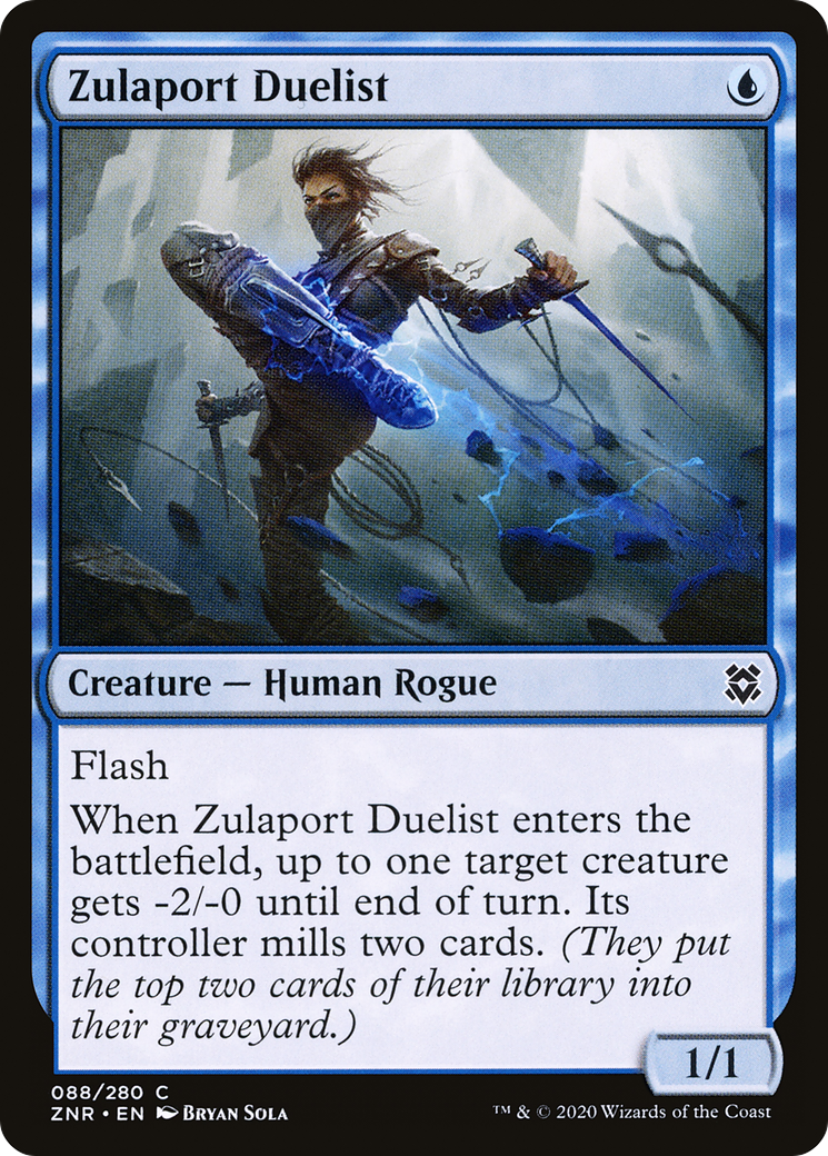 Zulaport Duelist [Zendikar Rising] Foil