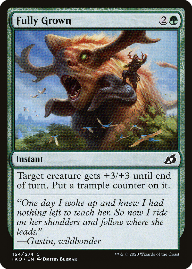 Fully Grown [Ikoria: Lair of Behemoths] Foil