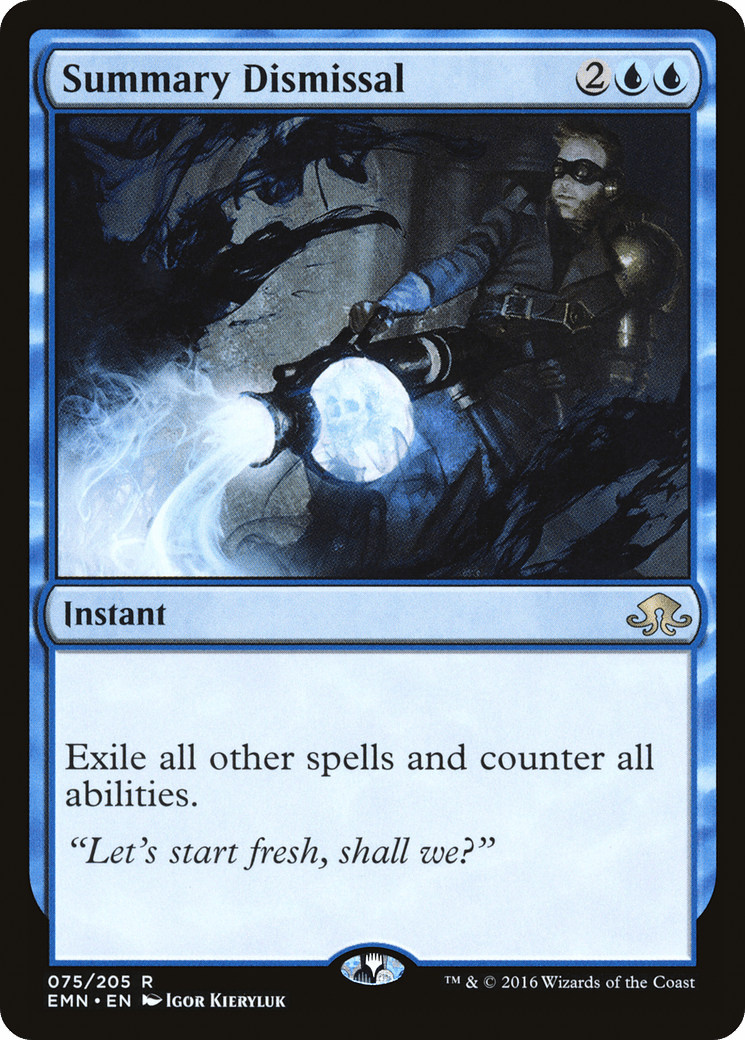 Summary Dismissal [Eldritch Moon] Foil