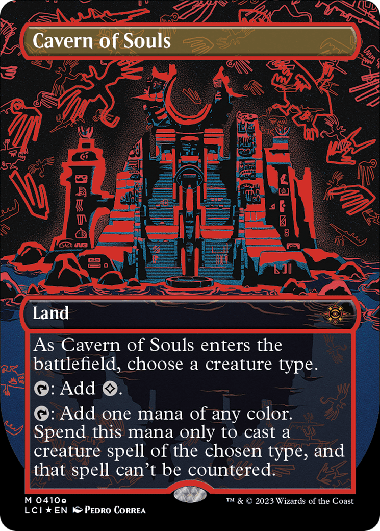 Cavern of Souls (0410e) (Borderless) [The Lost Caverns of Ixalan]