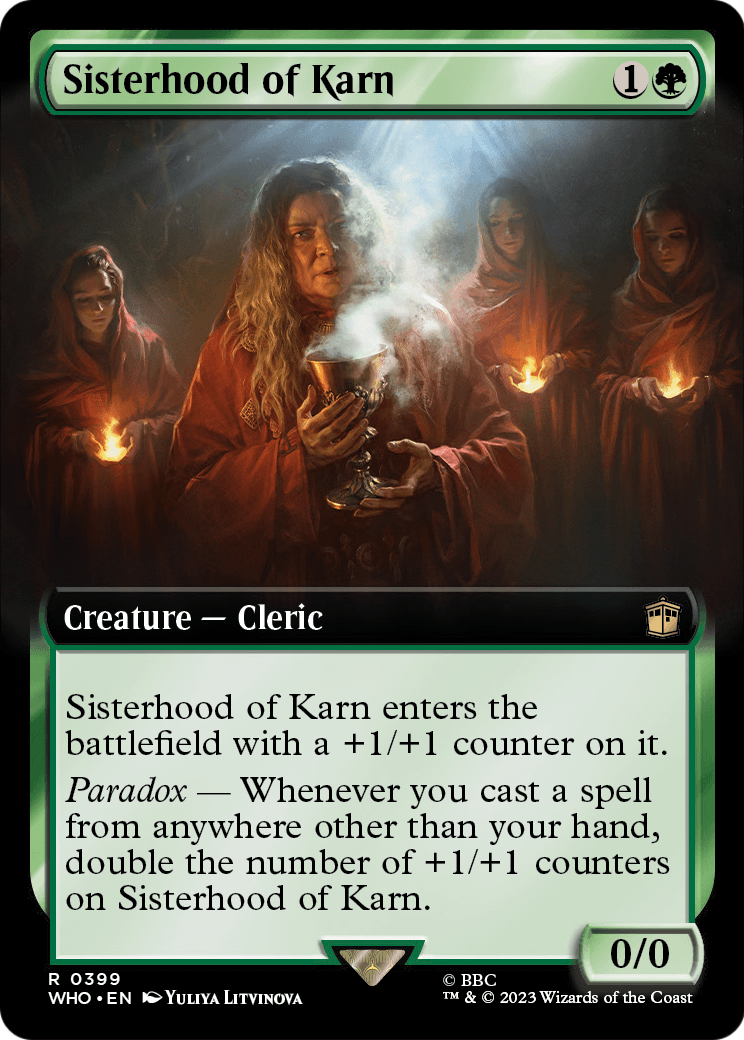 Sisterhood of Karn (WHO-399) - Doctor Who: (Extended Art)