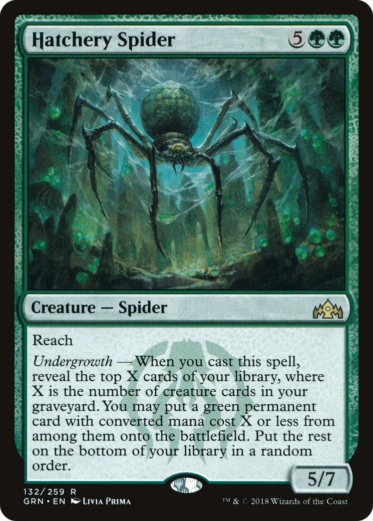 Hatchery Spider [Guilds of Ravnica] Foil