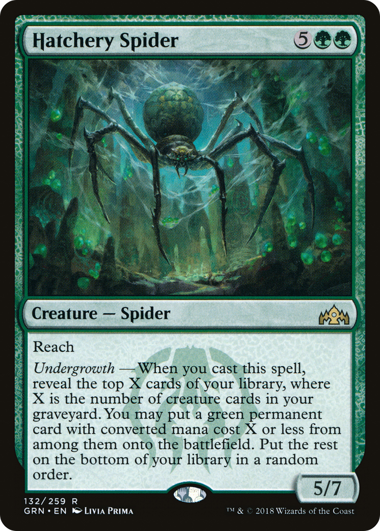 Hatchery Spider [Guilds of Ravnica] Foil