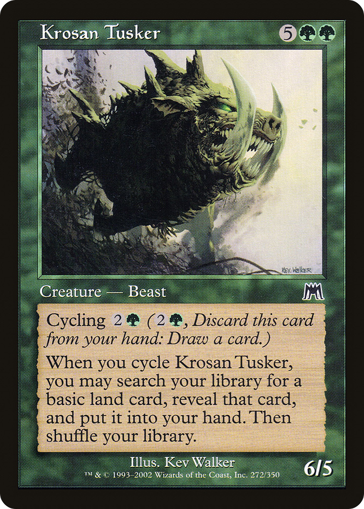 Krosan Tusker [Onslaught] Foil