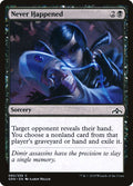 Never Happened 80/259 (Guilds of Ravnica) 
