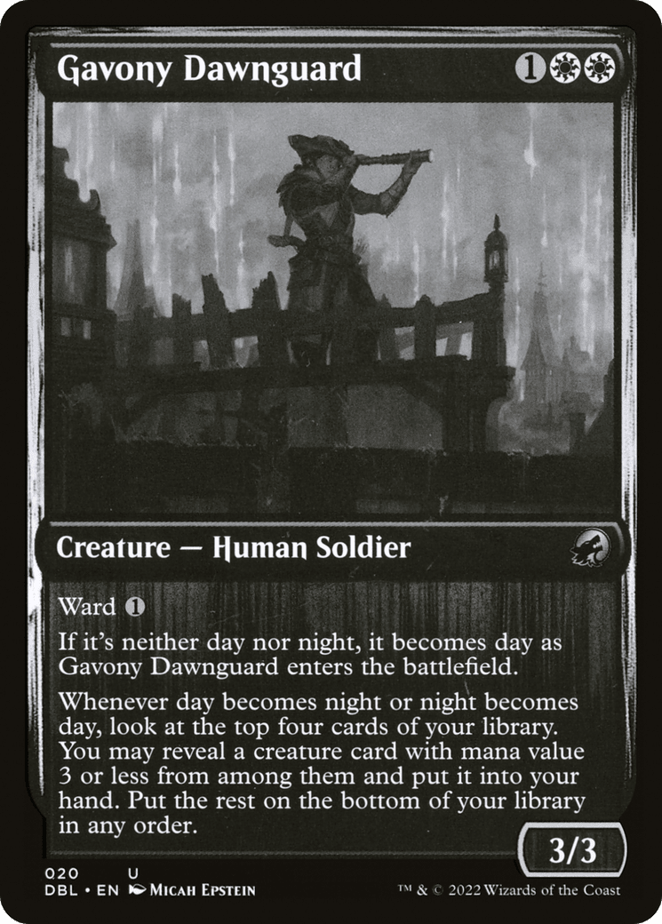 Gavony Dawnguard [Innistrad: Double Feature] Foil