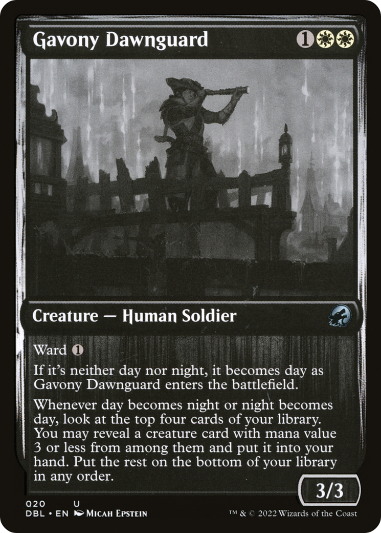 Gavony Dawnguard [Innistrad: Double Feature] Foil