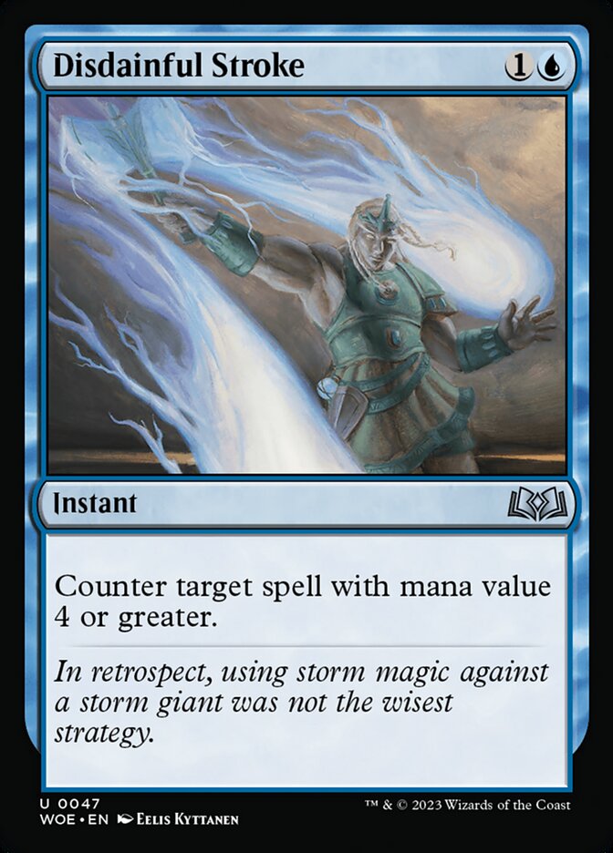Disdainful Stroke 47 (Wilds of Eldraine) 