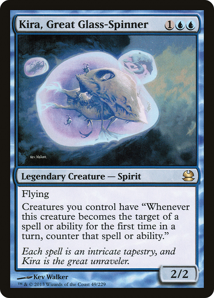 Kira, Great Glass-Spinner [Modern Masters] Foil
