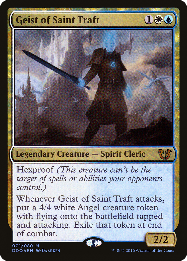 Geist of Saint Traft [Duel Decks: Blessed vs. Cursed] Foil