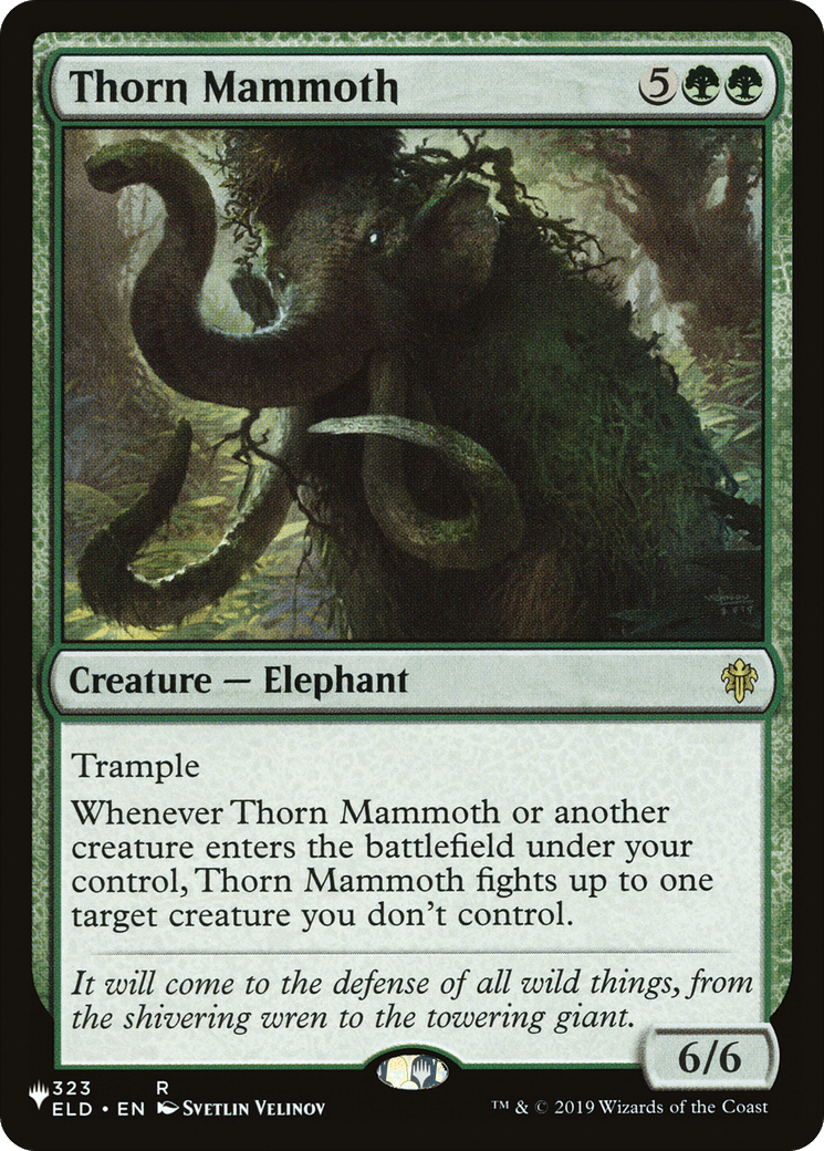 Thorn Mammoth |  (ELD-323) [The List]