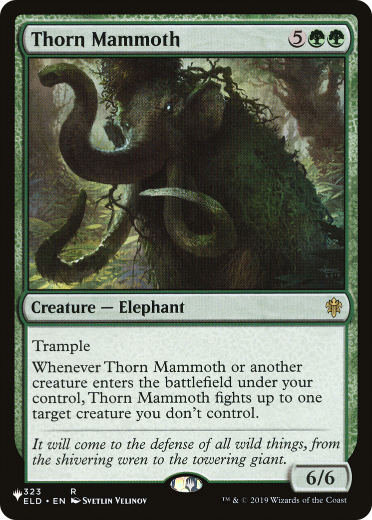 Thorn Mammoth |  (ELD-323) [The List]