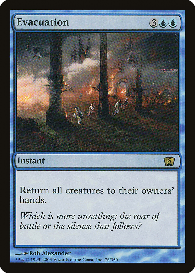 Evacuation [Eighth Edition] Foil