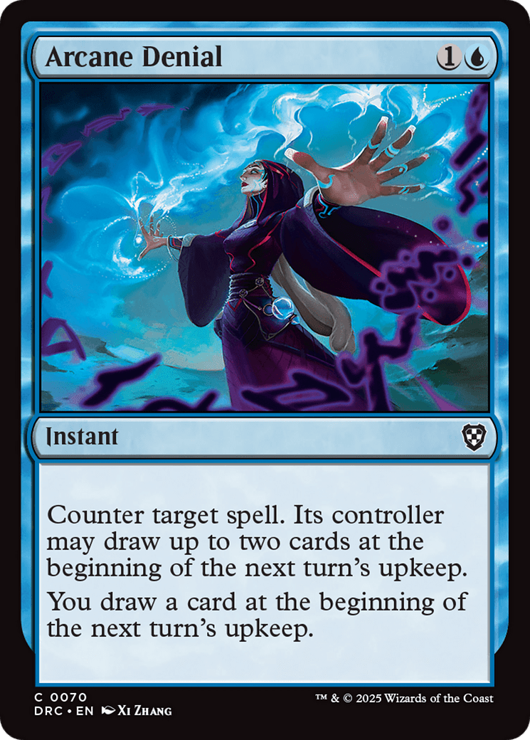 Arcane Denial (-070) [Commander: Aetherdrift]