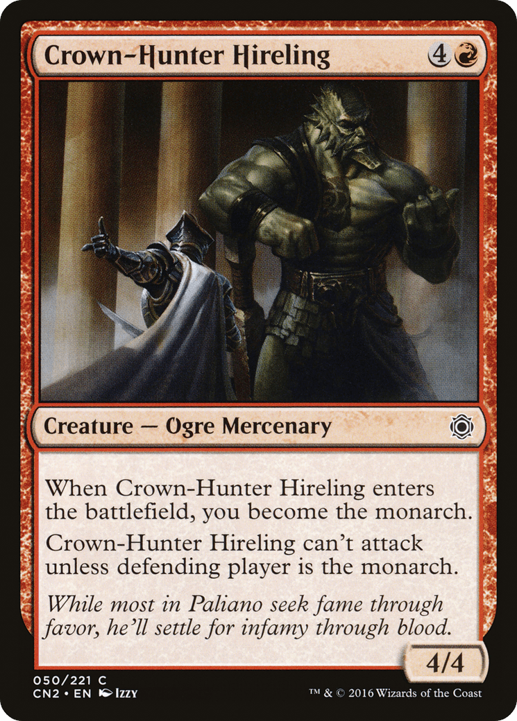 Crown-Hunter Hireling [Conspiracy: Take the Crown] Foil