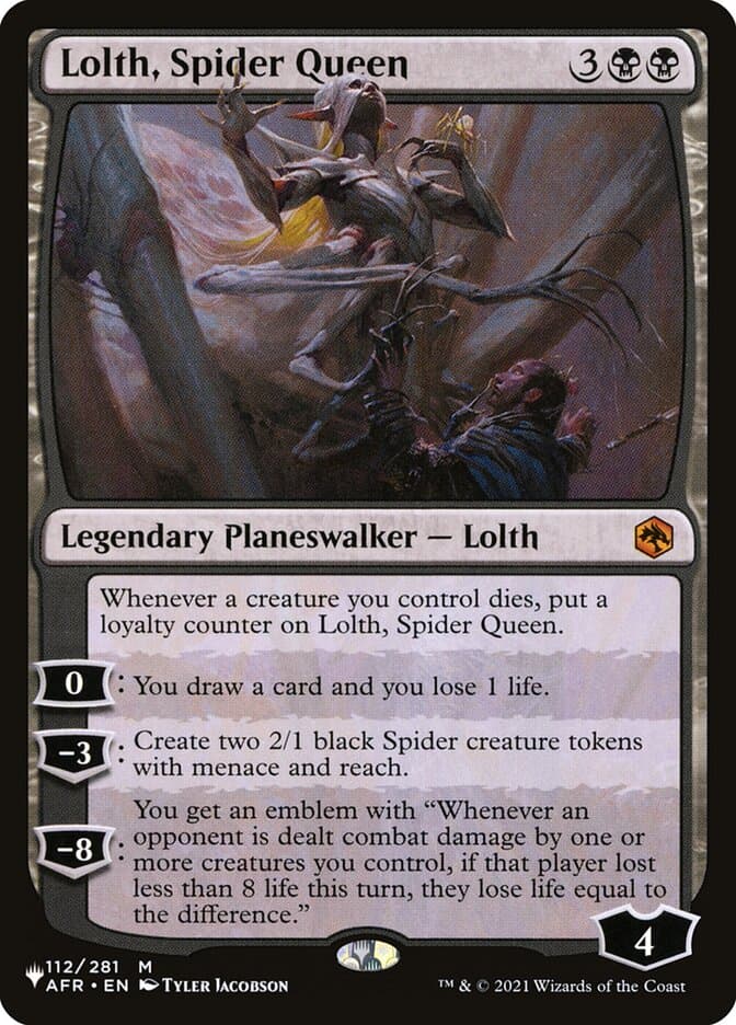 Lolth, Spider Queen |  (AFR-112) [The List]
