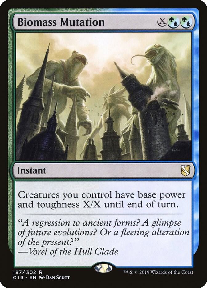 Biomass Mutation 187/302 (Commander 2019) 