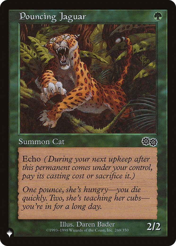 Pouncing Jaguar |  (USG-269) [The List]