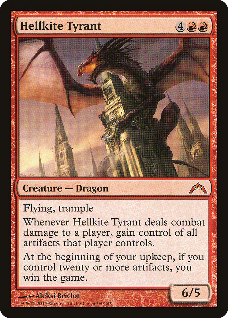Hellkite Tyrant [Gatecrash] Foil