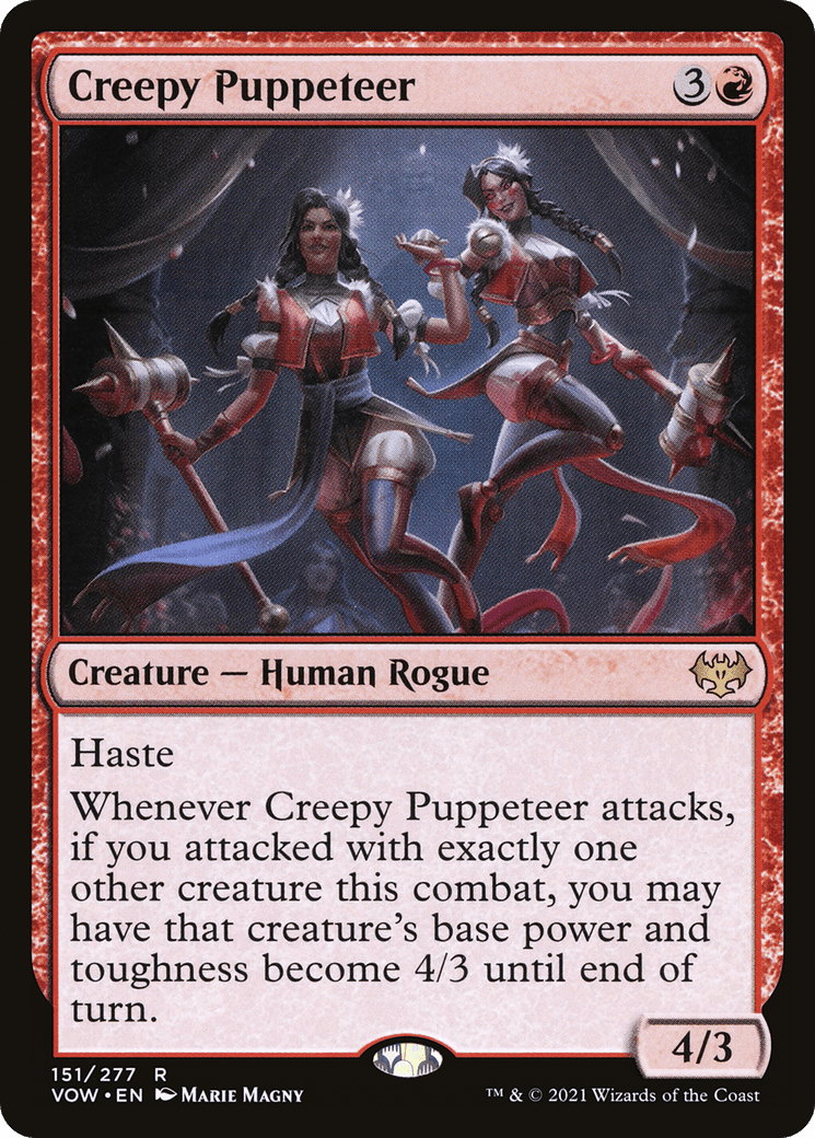 Creepy Puppeteer [Innistrad: Crimson Vow] Foil