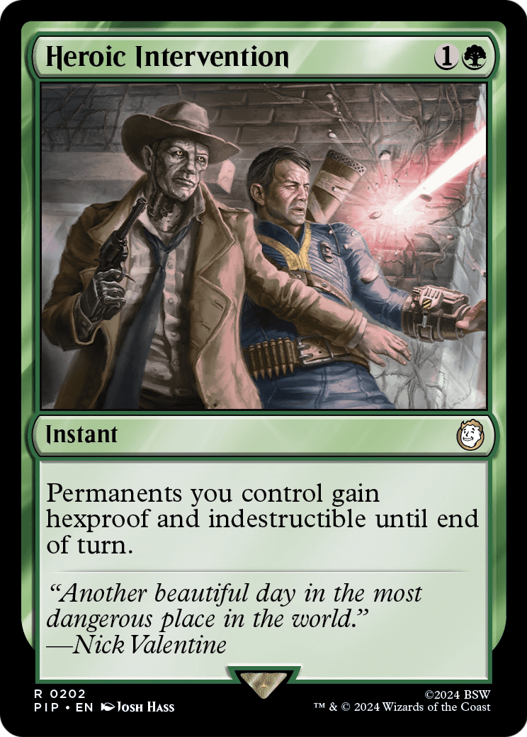 Heroic Intervention [Fallout] Foil