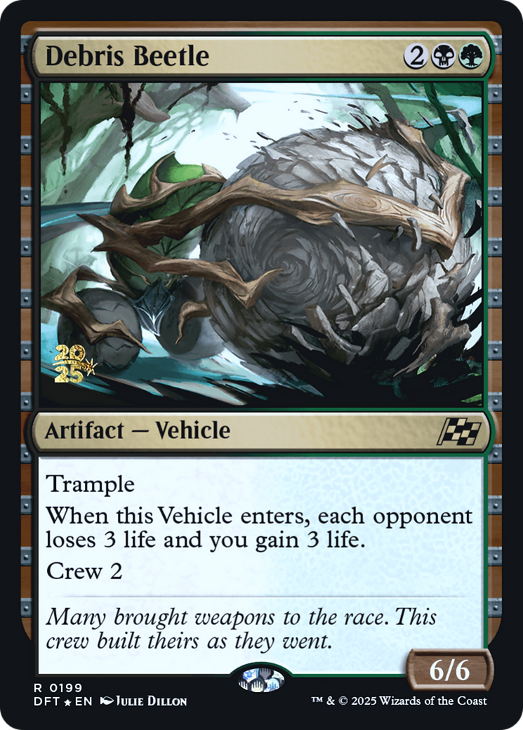 Debris Beetle (-199) [Prerelease Cards]  Foil