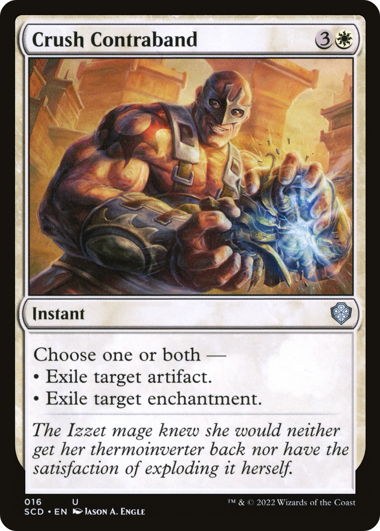Crush Contraband [Starter Commander Decks]