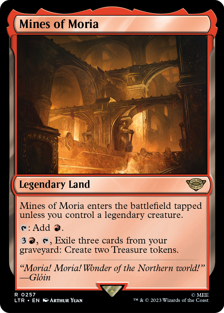Mines of Moria [The Lord of the Rings: Tales of Middle-Earth] Foil