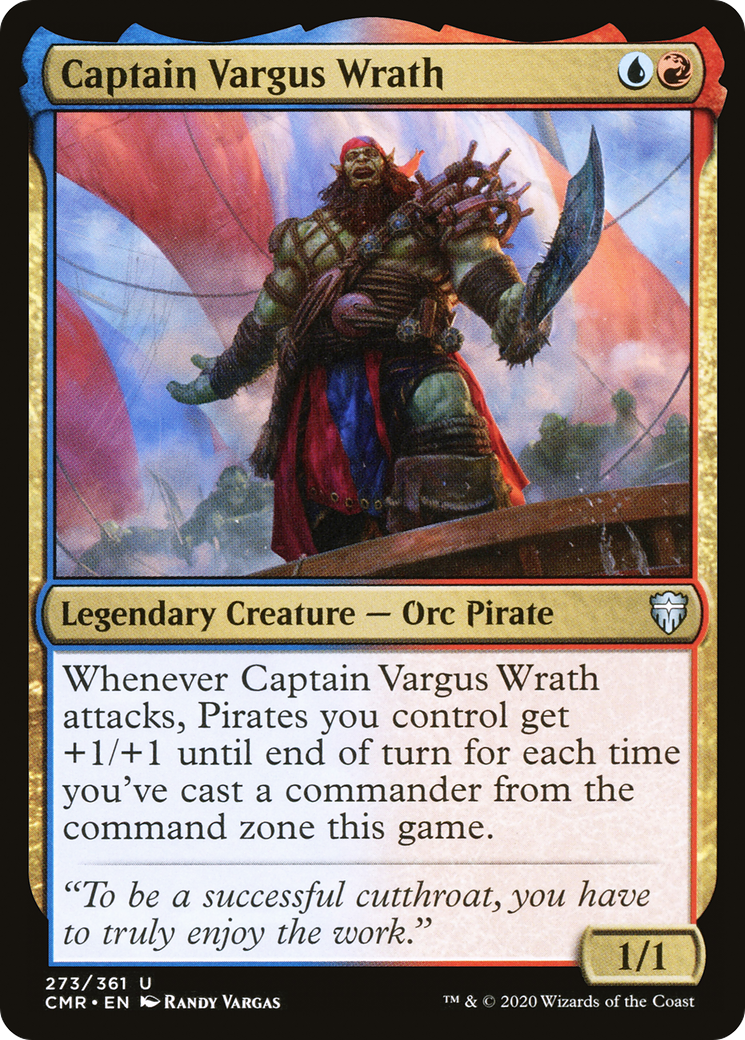 Captain Vargus Wrath [Commander Legends] Foil