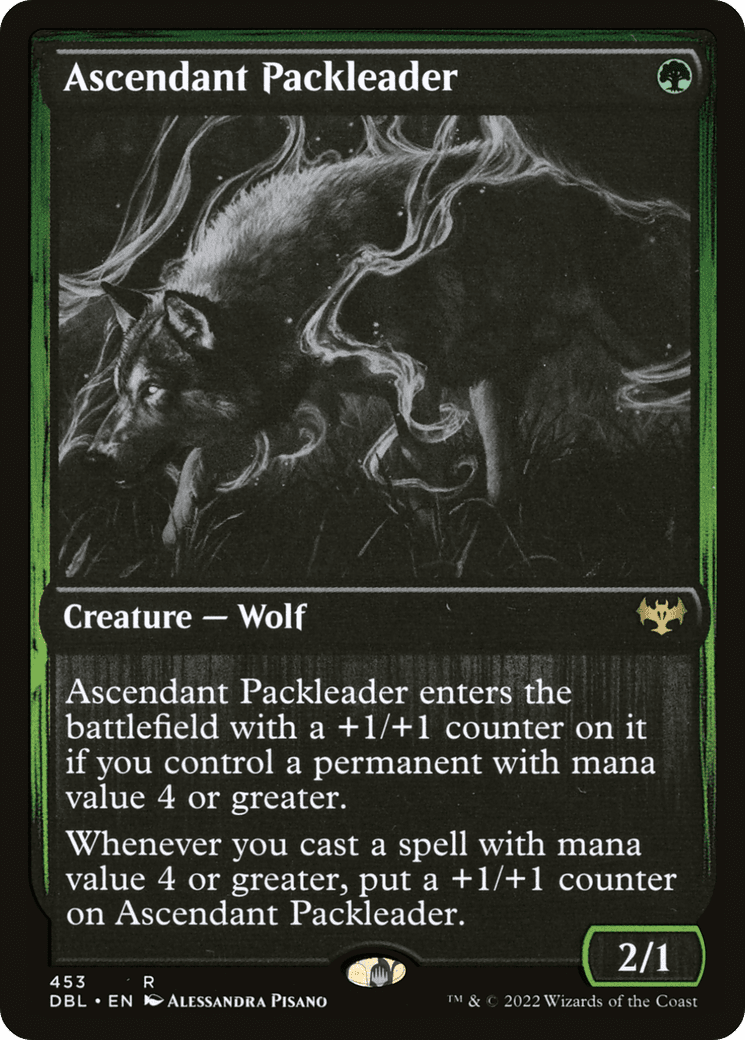 Ascendant Packleader [Innistrad: Double Feature] Foil
