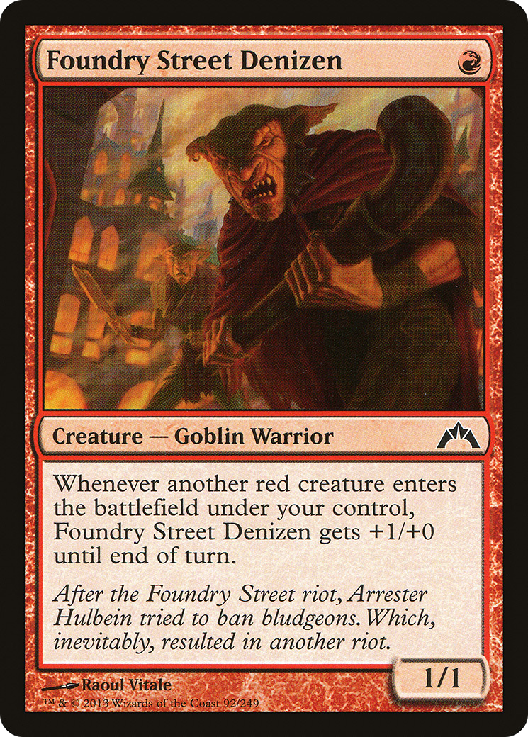 Foundry Street Denizen [Gatecrash] Foil