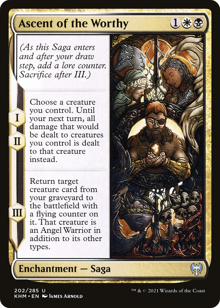 Ascent of the Worthy [Kaldheim] Foil