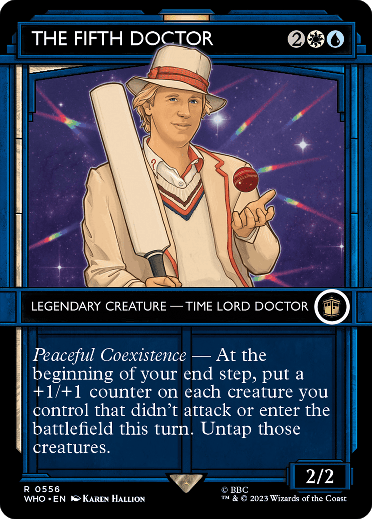 The Fifth Doctor (Showcase) [Doctor Who] Foil