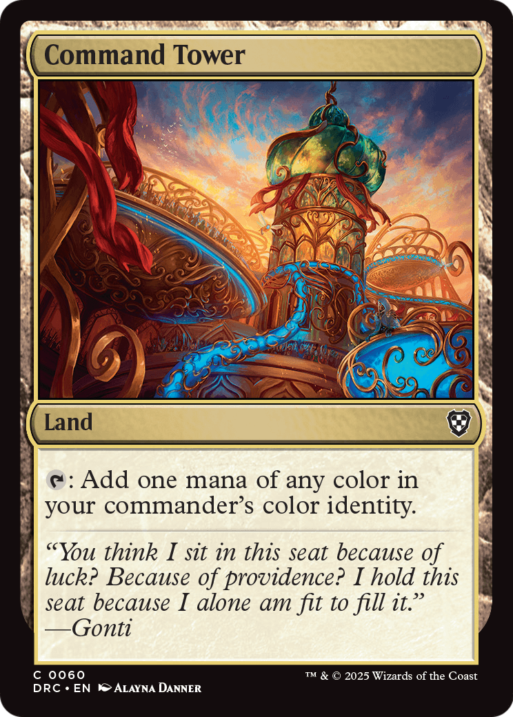 Command Tower (0060) (-060) [Commander: Aetherdrift]