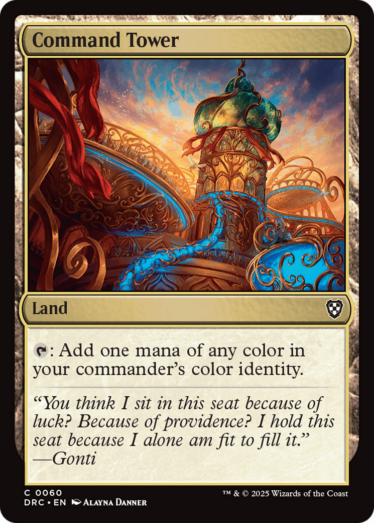 Command Tower (0060) (-060) [Commander: Aetherdrift]