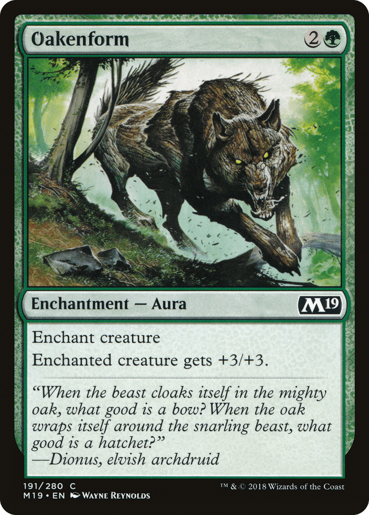 Oakenform [Core Set 2019] Foil