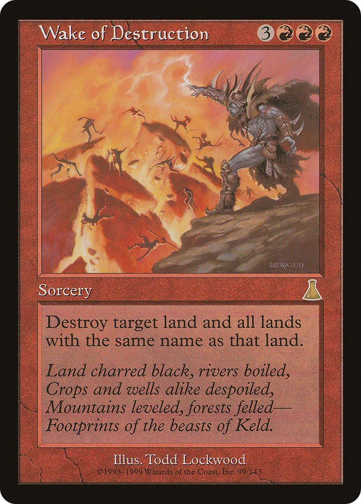 Wake of Destruction [Urza's Destiny] Foil