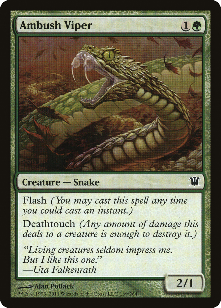 Ambush Viper [Innistrad] Foil