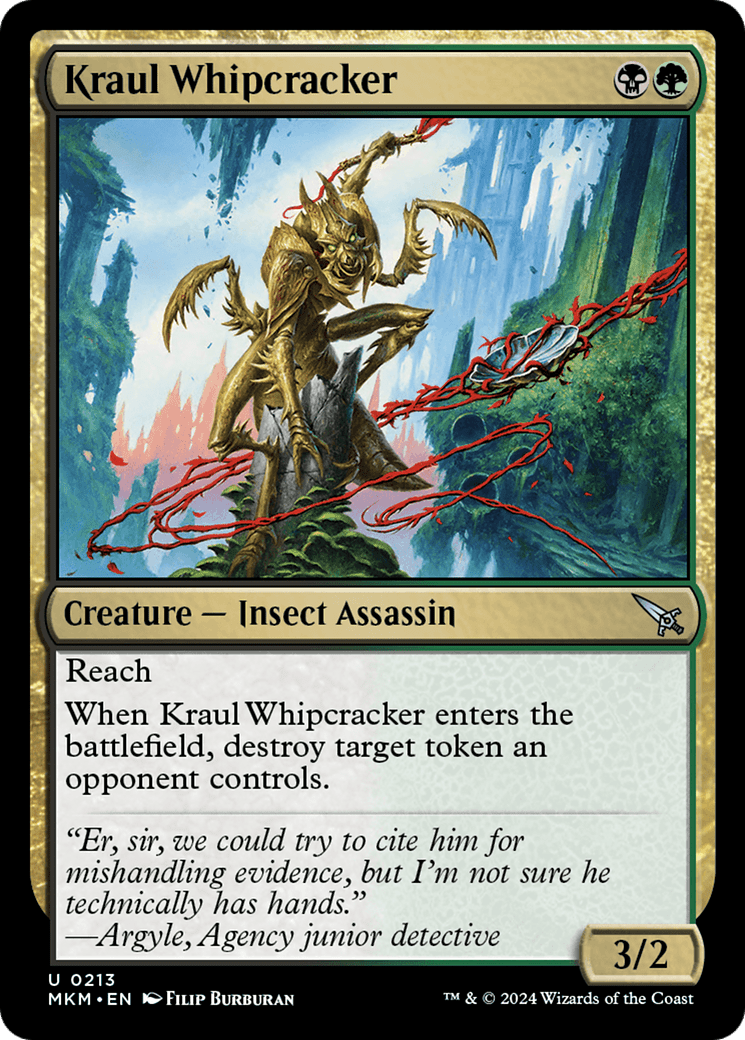 Kraul Whipcracker (Red) [Murders at Karlov Manor] Foil