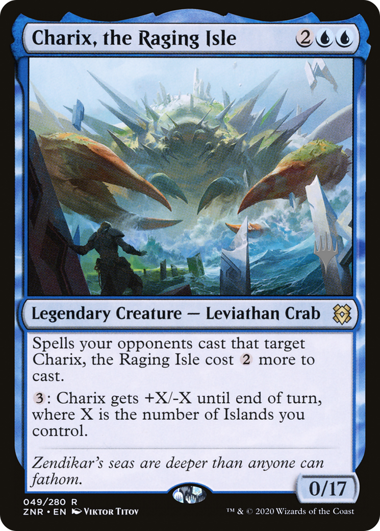 Charix, the Raging Isle (Promo Pack) [Zendikar Rising Promos] Foil