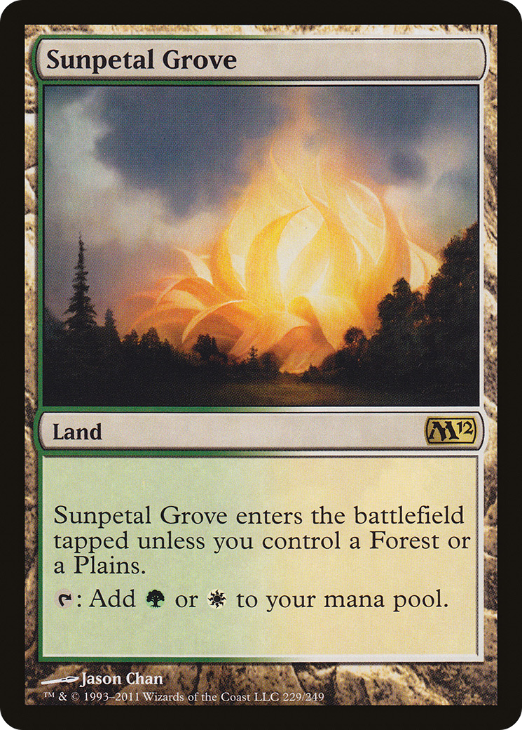 Sunpetal Grove [Magic 2012] Foil