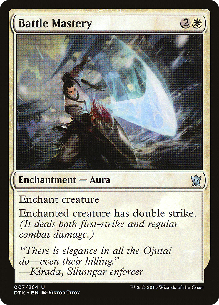 Battle Mastery [Dragons of Tarkir] Foil