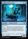 Stalked Researcher 73 (Duskmourn: House of Horror)  - Foil